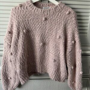 Vestique Pink Sweater Size Small